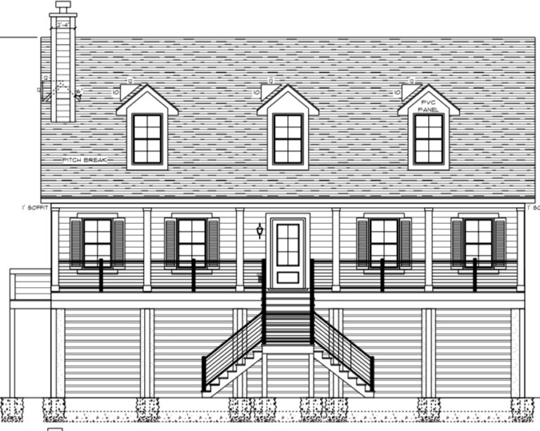 elevated Meadowview floor plan Schumacher Homes