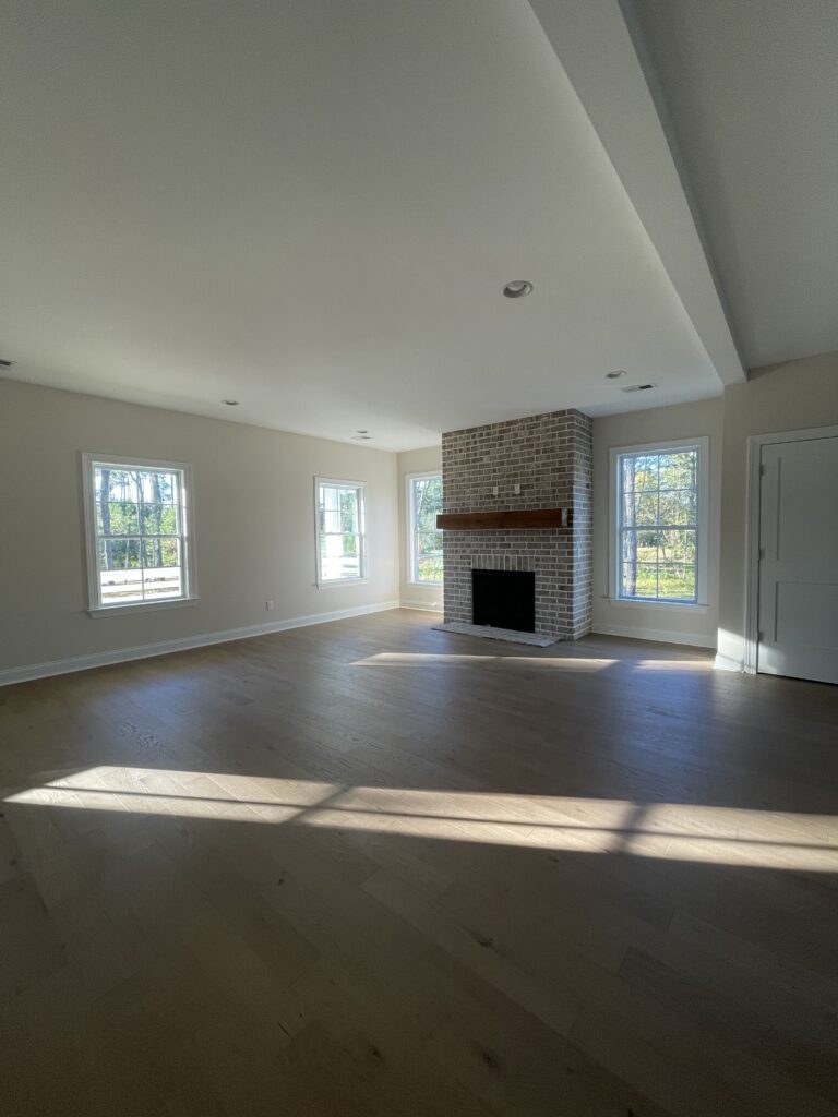 Schumacher homes interior living room