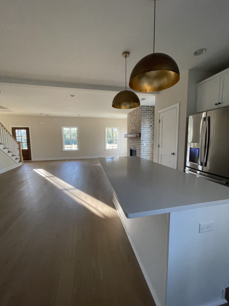 Schumacher Homes view from kitchen island